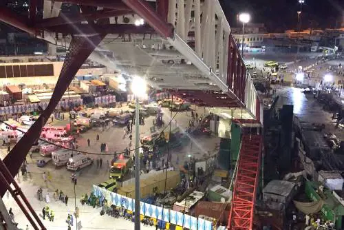 Strage alla Grande Moschea, la gru appartiene ai Bin Laden