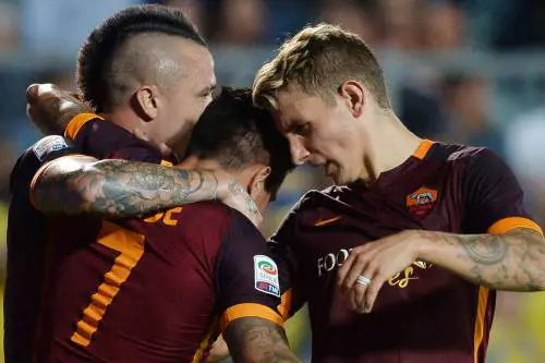 La Roma passa a Frosinone. Due reti danno la vittoria ai giallorossi