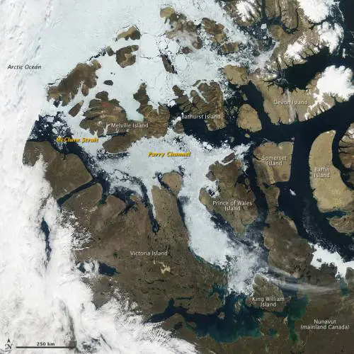 Il riscaldamento globale "apre" il passaggio a nord-ovest