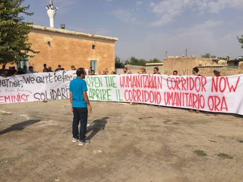 Il governo turco impedisce alla delegazione italiano l'ingresso a Kobane 