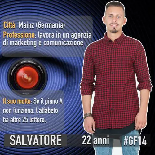 Grande Fratello 14: Salvatore Paternò è il secondo concorrente