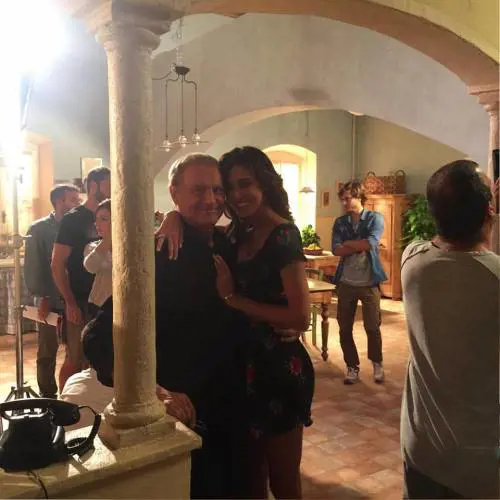 Belen sul set di Don Matteo