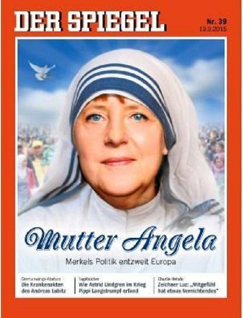 Spiegel: "La Merkel come madre Teresa"