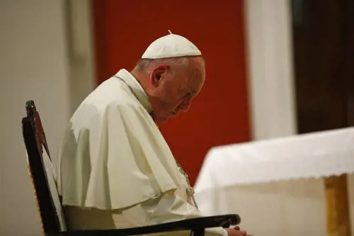 Papa Francesco: "Dispiaciuto, ma avanti con determinazione