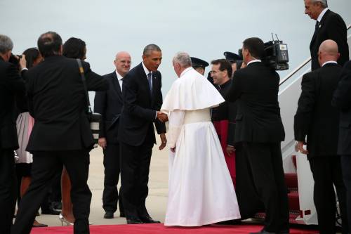 Papa Francesco in Usa: "Non sono cattolico? Se volete recito il Credo"