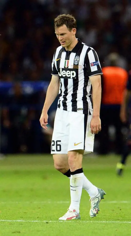 Il difensore della Juve Stephan Lichtsteiner