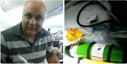 Medico crea un inalatore sull'aereo per salvare un bambino asmatico