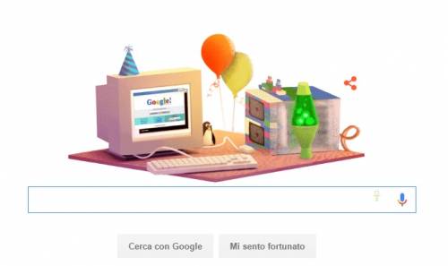 Buon compleanno, Google! Il motore di ricerca compie gli anni