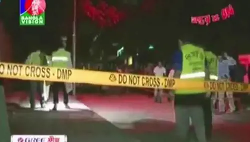 Il luogo dell'omicidio di Tavella