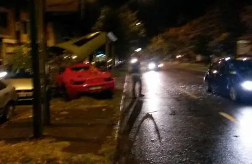 Notte di follia a Torino: l'incidente di Caceres