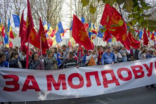 Moldavia, piazze in mano all'opposizione filo-russa