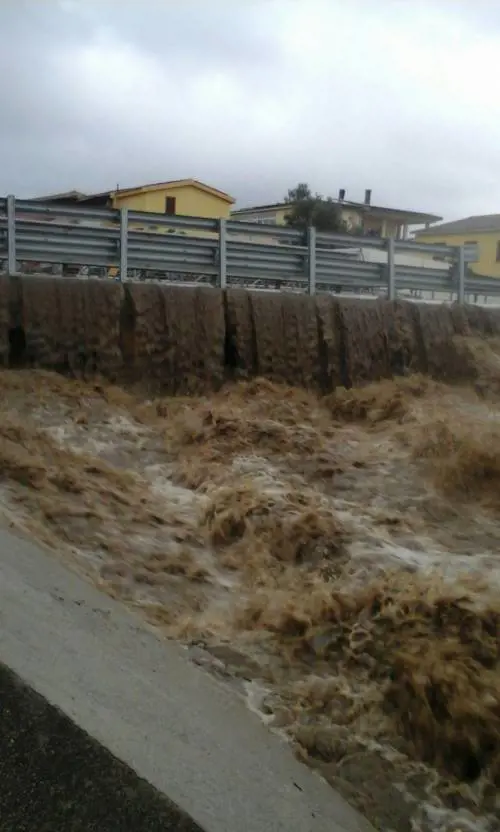 Maltempo in Sardegna, è codice rosso