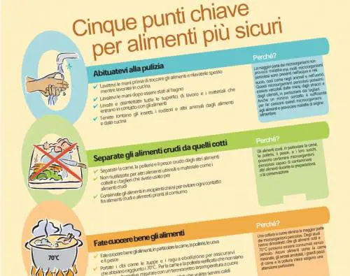 Alimenti sicuri, la Svizzera spiega le 5 regole chiave