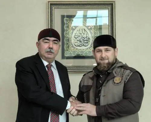 L'incontro tra Kadyrov e il vicepresidente dell'Afghanistan