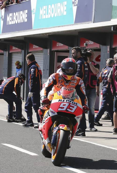 Marquez continua a volare ​Pole al Gp d'Austrialia