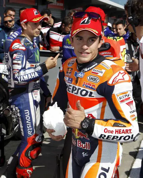 Moto Gp, vince Marquez. Valentino Rossi quarto