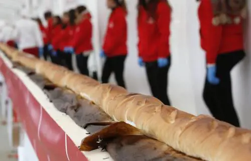 La baguette alla Nutella nel Guinness dei primati