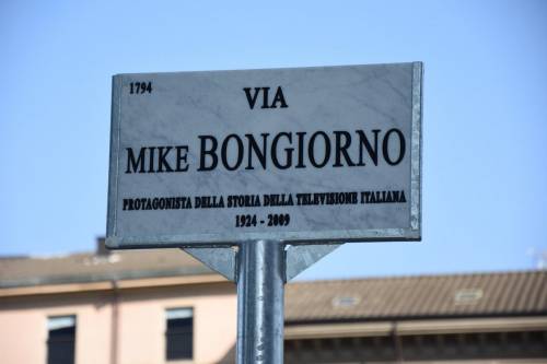 Inaugurata a Milano via Mike Bongiorno, nel quartiere dei grattacieli