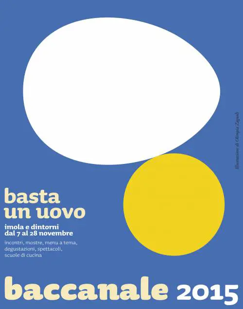 Imola, basta un uovo per fare il Baccanale