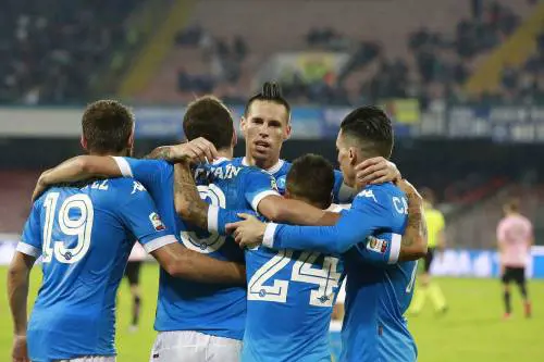 Higuain forza otto e il Napoli fa cinquina