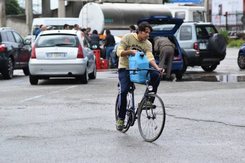 Il sindaco di Messina, Renato Accorinti, ha ricordato i 37 morti di Giampilieri