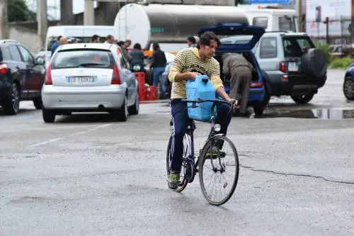 Il sindaco di Messina, Renato Accorinti, ha ricordato i 37 morti di Giampilieri