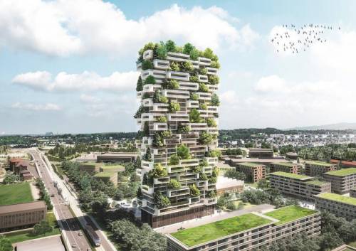 In Svizzera sorgerà un nuovo bosco verticale: la Torre dei Cedri