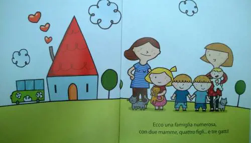 Tutte le favole gender: "Famiglia felice con due papà"