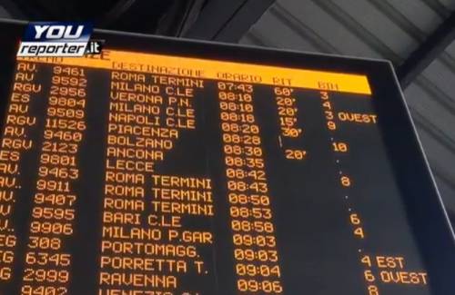 Stazione Bologna, disagi per i treni