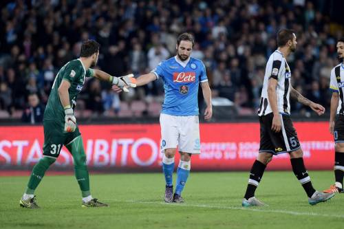 Napoli batte Udinese per 1 a 0
