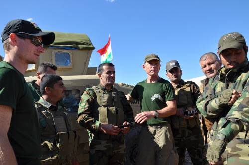 I volontari americani in Iraq: "Vogliamo aiutare i curdi"