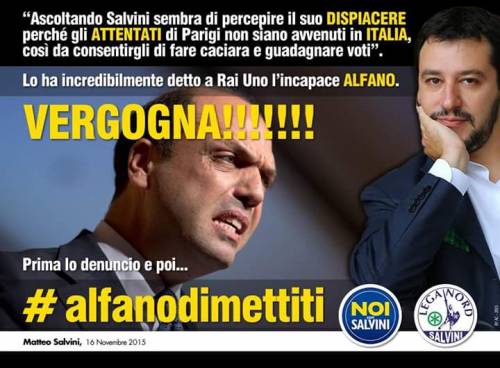 Gli italiani hanno deciso: #alfanodimettiti