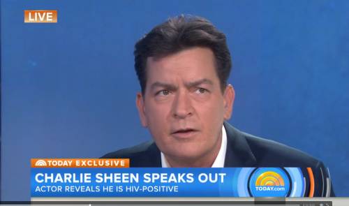 Charlie Sheen in diretta tv: "Sono sieropositivo"