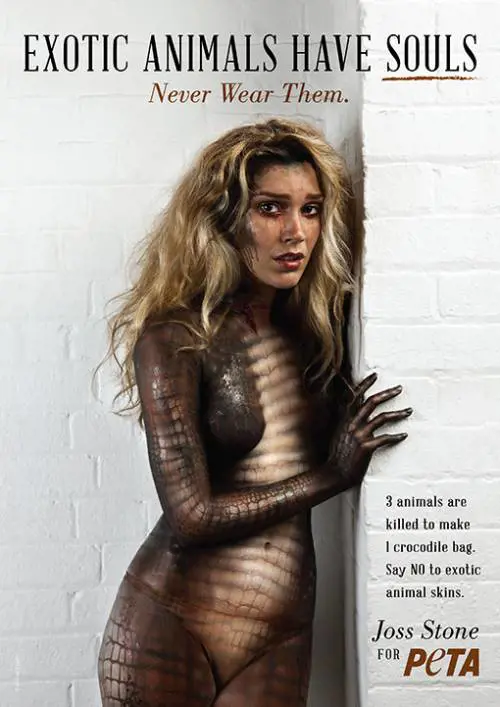Joss Stone e le altre star nude per PETA