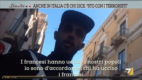 L'islamico in tv: "Sto con i terroristi"