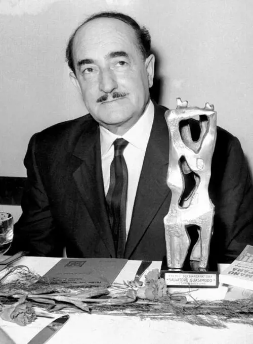 Il figlio di Quasimodo: "Alla premiazione andò con un'altra donna"