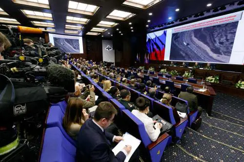 La conferenza stampa russa 