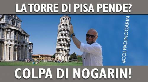 Sfottò su Facebook: "Colpa di Nogarin se la torre di Pisa pende"