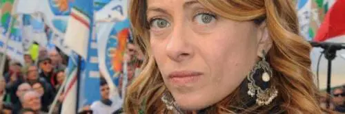 La Meloni al Family day: "Sono qui come futura mamma"