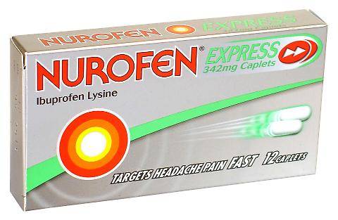 Ritirate le confezioni di Nurofen