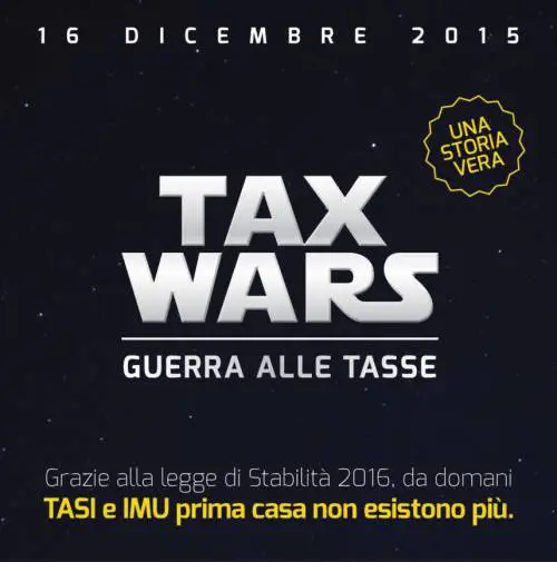 Le "Tax Wars" di Renzi: un film che vede solo lui