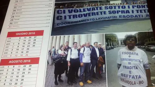 'Esodati e non solo... Una vergogna italiana - Calendario 2016'