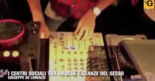 I centri sociali tra droghe e stanze del sesso