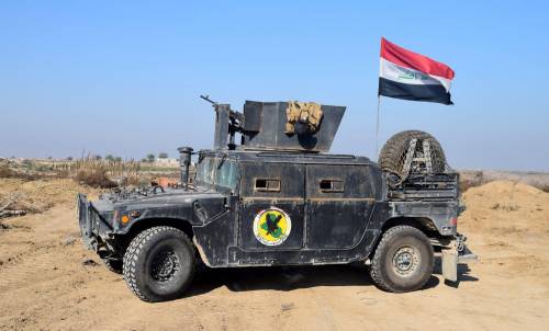 I soldati iracheni a Ramadi