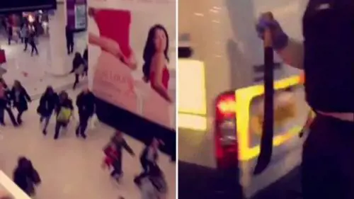 Londra: panico al centro commerciale per un machete