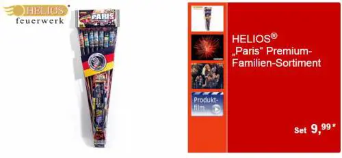 Germania, fuochi d'artificio "Parigi" venduti in un supermercato 