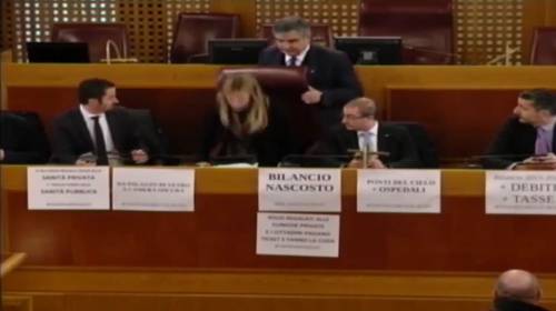 Abruzzo, il governatore "scaccia" la grillina