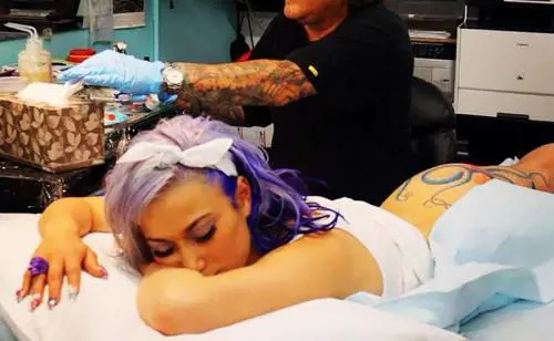 Daizha Morgann, la pornostar col polpo sulle natiche