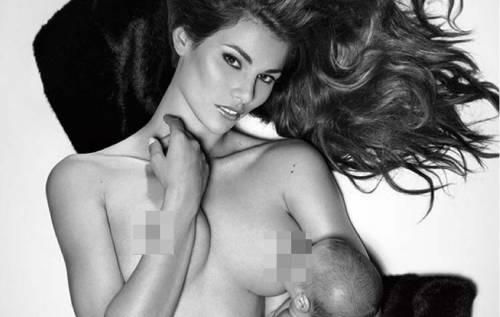 Dayane Mello allatta nuda su Instagram