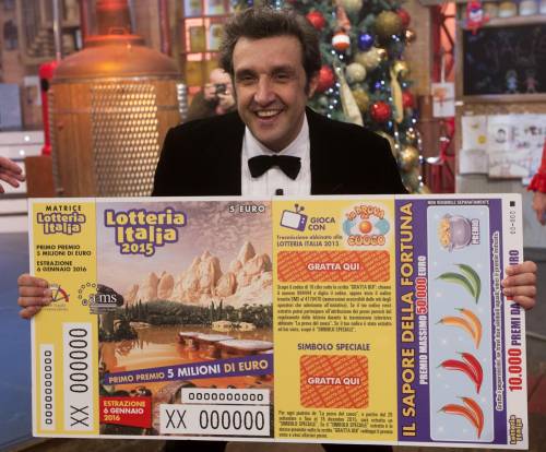 Lotteria Italia 2015, ecco i biglietti vincenti